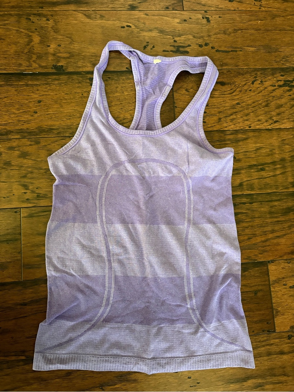 Purple Lululemon racer back tank